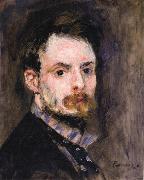 Pierre Renoir Self-Portrait painting